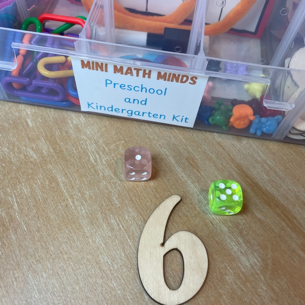 Mini Math Mind Home Kit- (activity guide and details @mini.math.minds on Insta) - Picture 12 of 14